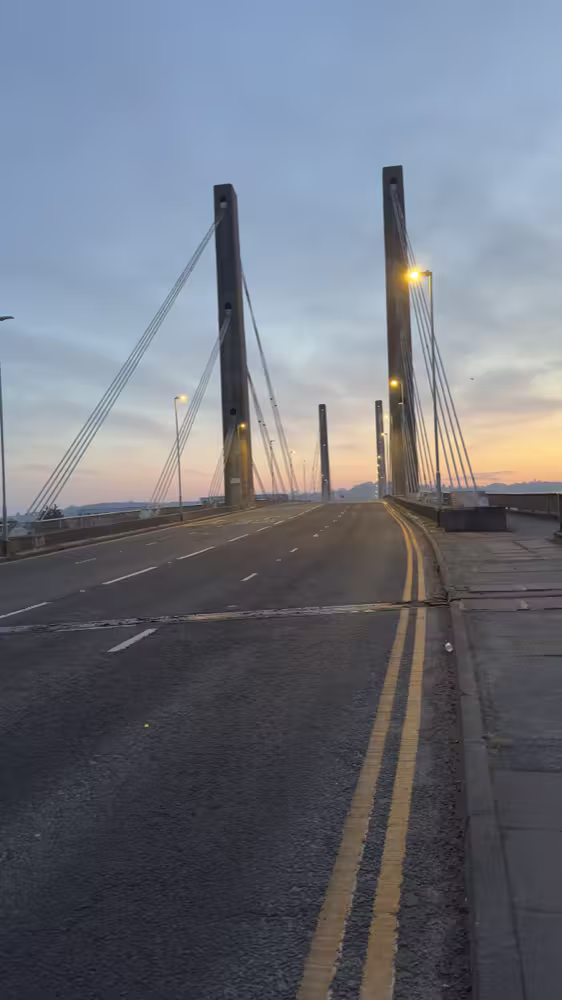Bridge at dawn