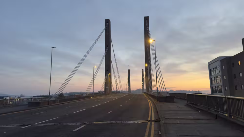 Bridge at dawn