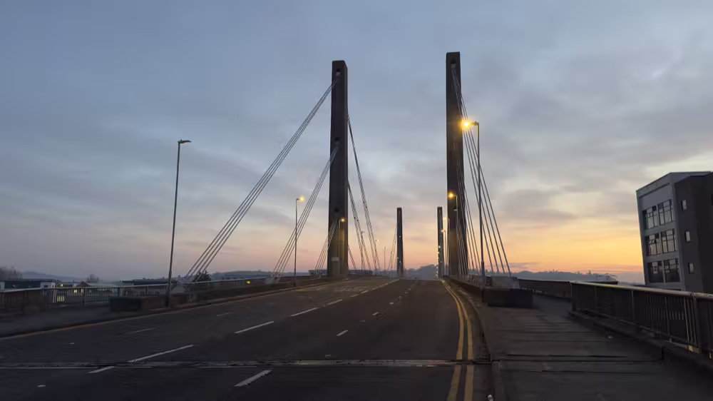 Bridge at dawn